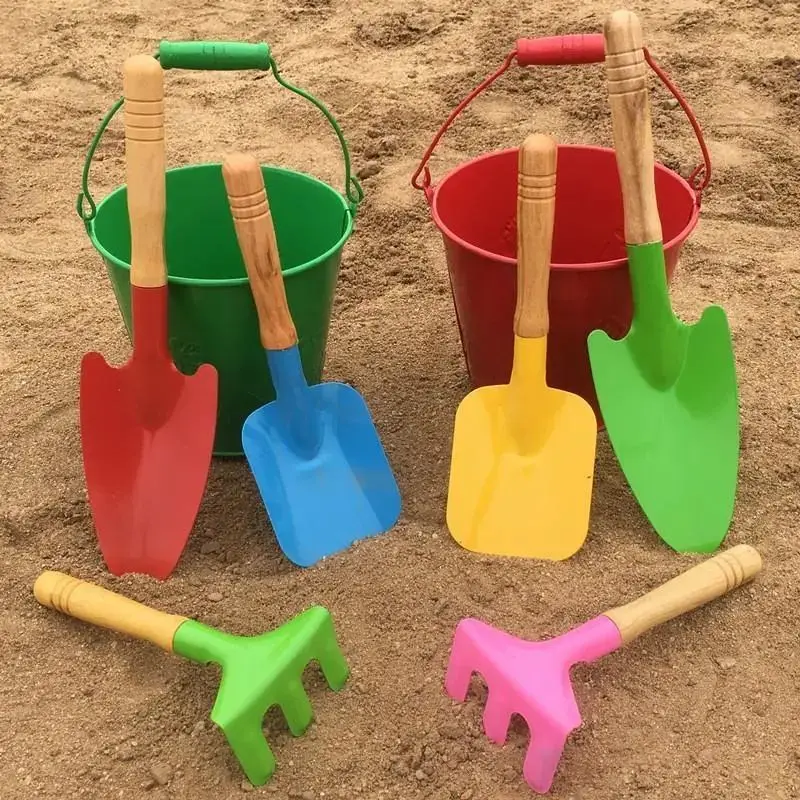 

Children Beach Toys 14 Pcs Kit Baby Summer Digging Sand Tool with Shovel Water Game Play Outdoor Toy Set Sandbox for Boys Girls