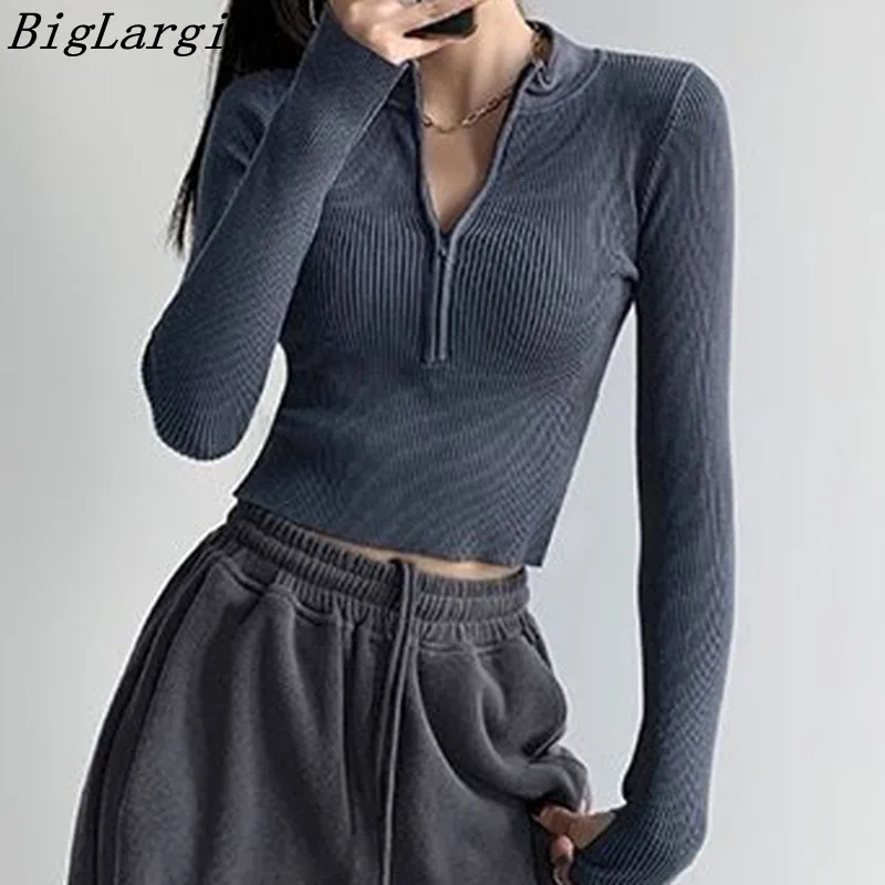 

Striped Knitted Fresh Design Sense Loose Sweater Women Korean Chic Casual Office Ladies Sweaters