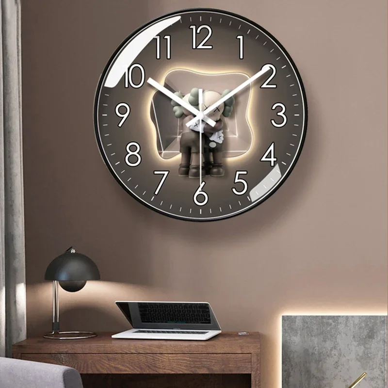Living Room Wall Clock Home Decor Quartz Clocks