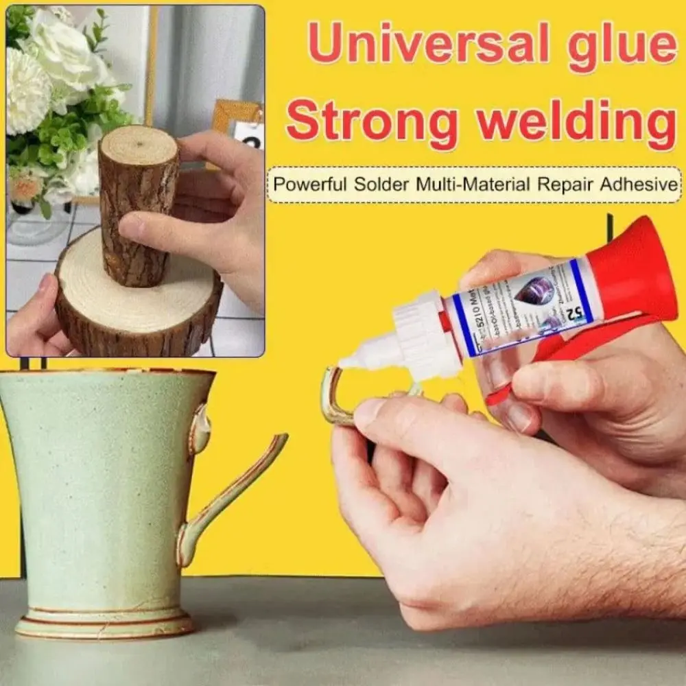 

40ml Solder Multi-Material Repair Adhesive Quick Dry Powerful Welding Oily Glue High-Strength Universal Super Glue Home