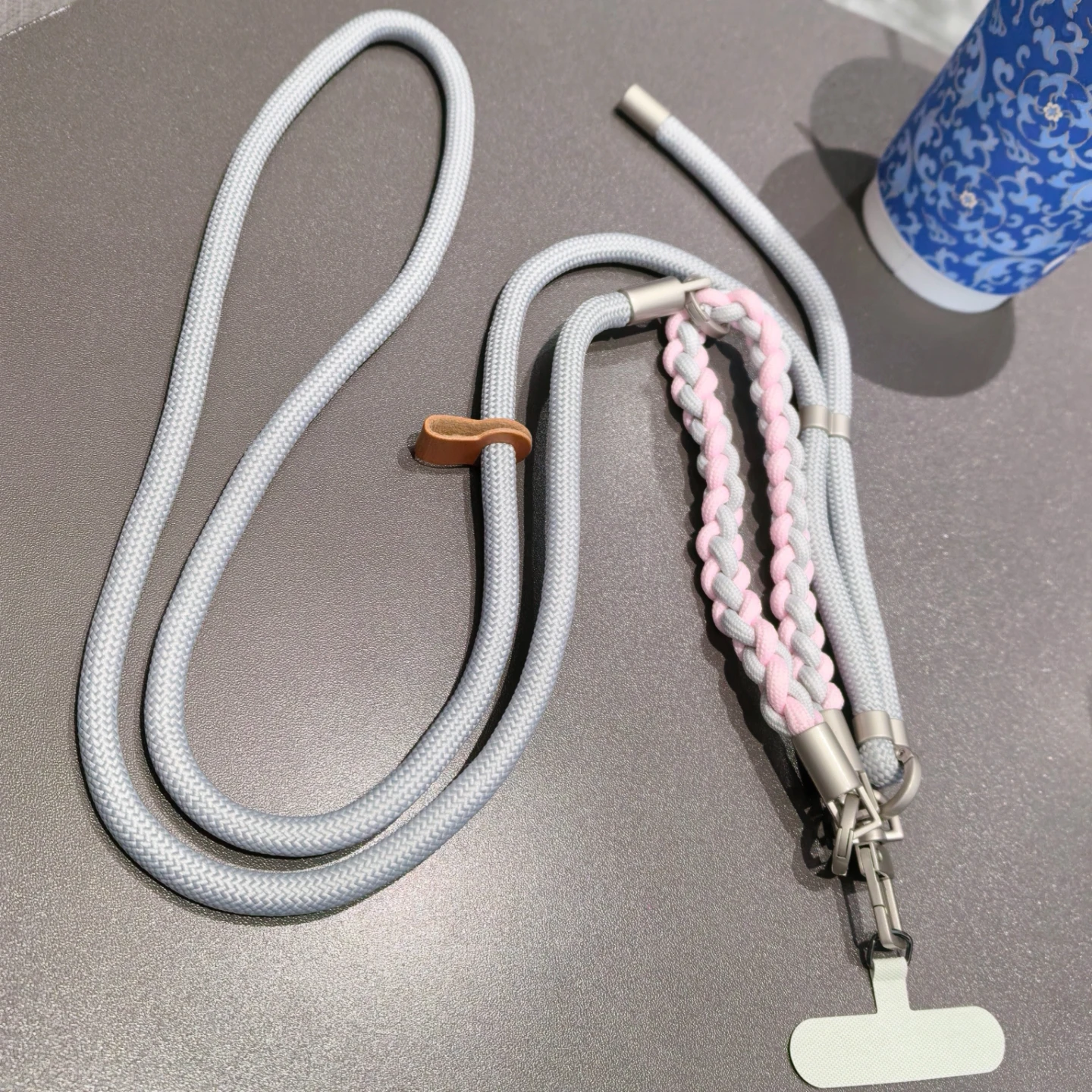 Outdoor Multi-Functional Adjustable Cross-Body & Neck-Wearing Mobile Phone Lanyard