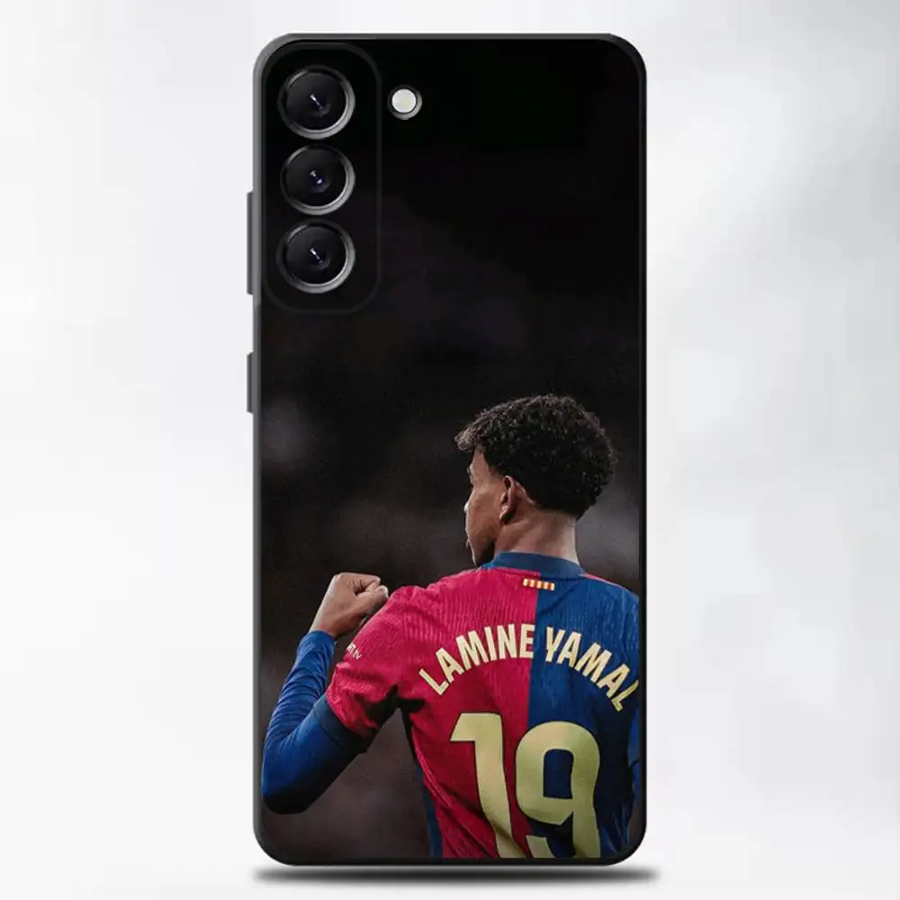 Enhanced Black Soft Shell Phone Case by L-Lamine
