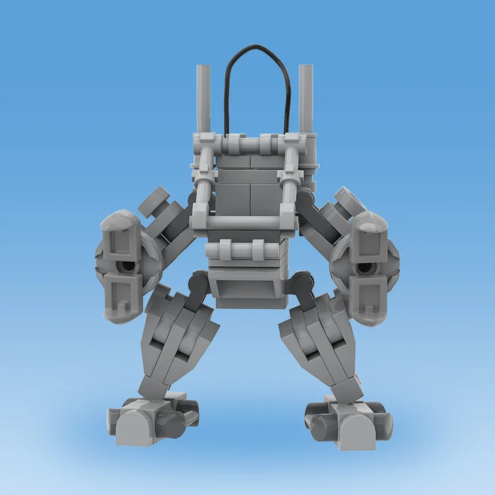 고브릭 MOC 미니 엑소 세트 메카 모델 빌딩 블록, 창의력 군인 캐릭터, DIY 브릭 장난감, 어린이 생일 선물