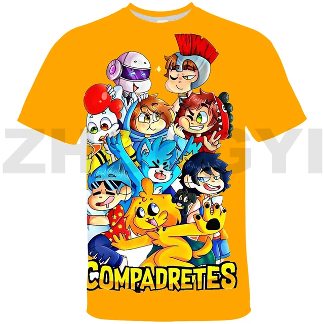 camiseta de los compas para niños