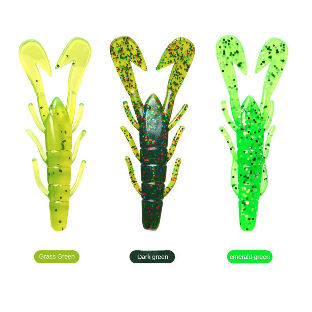 

Soft Bait Shrimp Floating Shrimp Bass Mandarin Fish Inverted Fishing Lead Hook Obstacle Shrimp Fishing Accessories Fake Bait