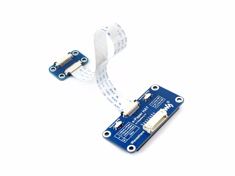 Waveshare E-Paper Driver Hat For Universal E-Paper Raw Panels E-Ink Paper Displays Compatible With Raspberry Pi 2B/3B/3B+/Zero