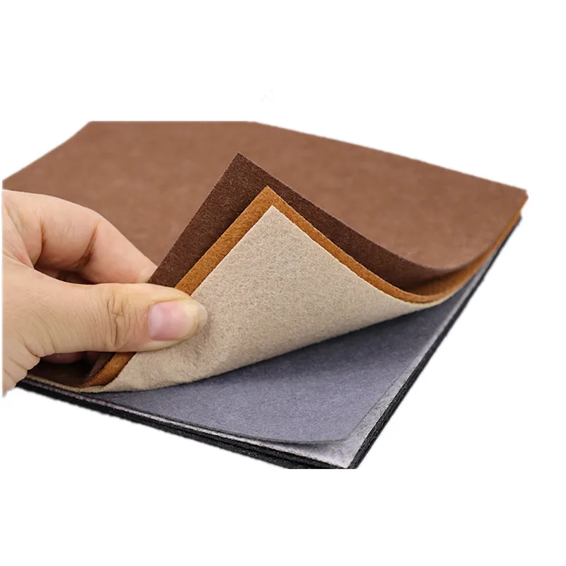 40Pcs 40*40cm Felt Fabric Sheet Approx 16x16 inch Craft Non-woven Fabric Set Mixed Colors 1mm Thick Needlework Sewing DIY