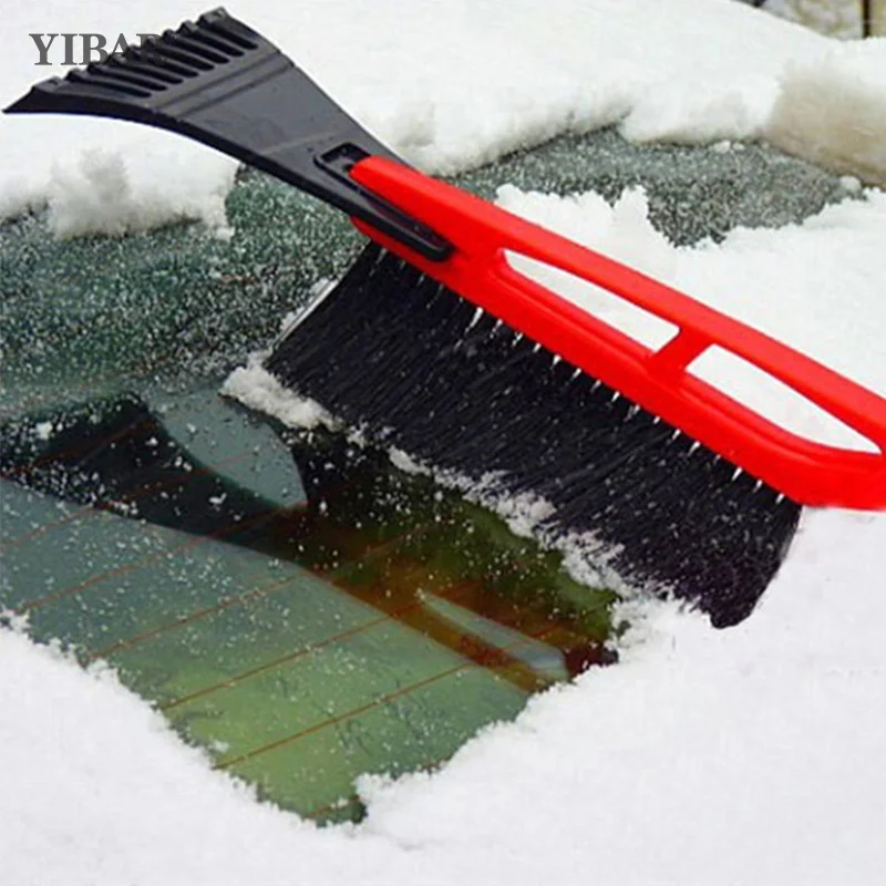 

Скребок для снега и льда, щетка для удаления снега, инструмент для чистки лобового стекла автомобиля, инструмент для зимы