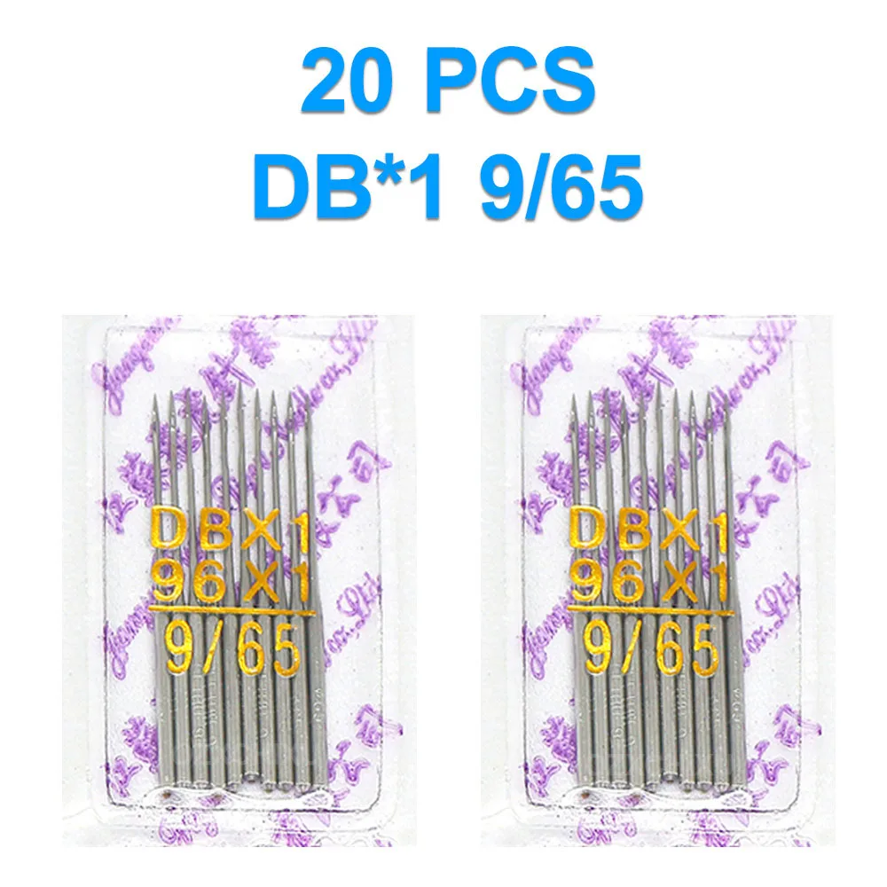 Premium Sewing Needle Variety Pack – 20 PCS for Industrial Lockstitch & Overlock Machines