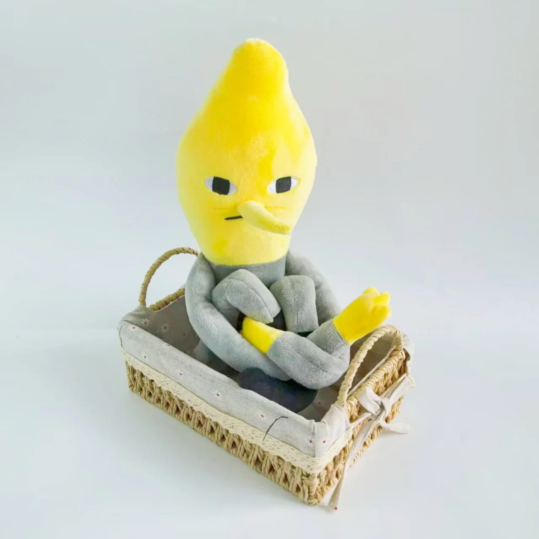 60cm Duke of Lemon Spiel-Plüschpuppe Spielzeug Cartoon-Spiel-Merchandise Raumdekoration Kinder-Fans Geburtstags- und Neujahrsgeschenk – Detail 8