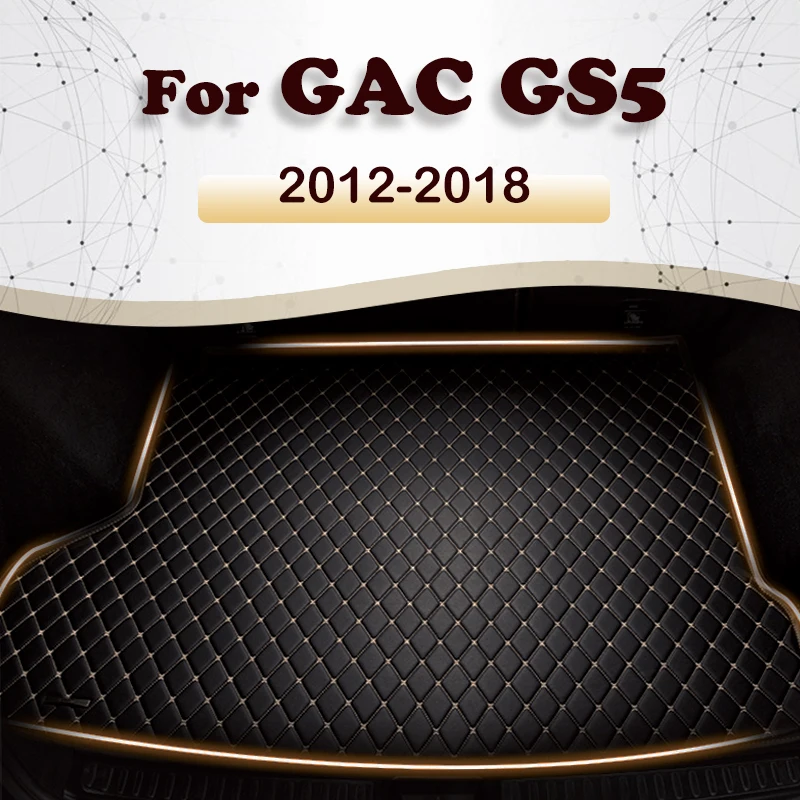 

Коврик для багажника автомобиля для GAC Trumpchi GS5 2012 2013 2014 2015 2016 2017 2018, аксессуары для автомобиля под заказ, украшение интерьера автомобиля