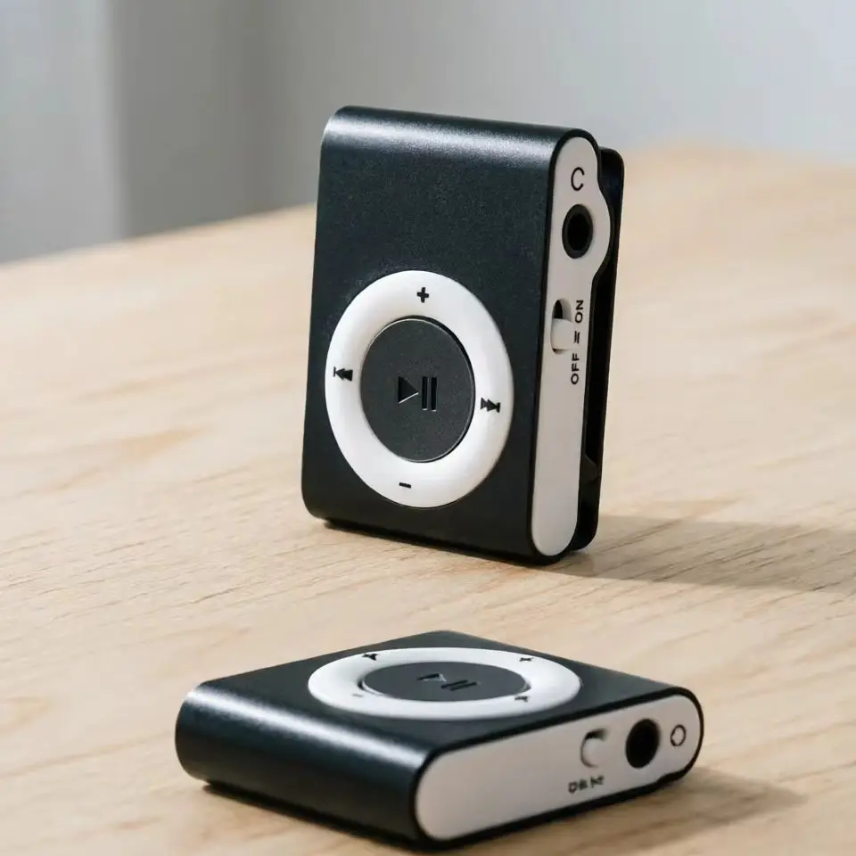 Portable Mini MP3 Player with Stylish Design and Colorful Clip