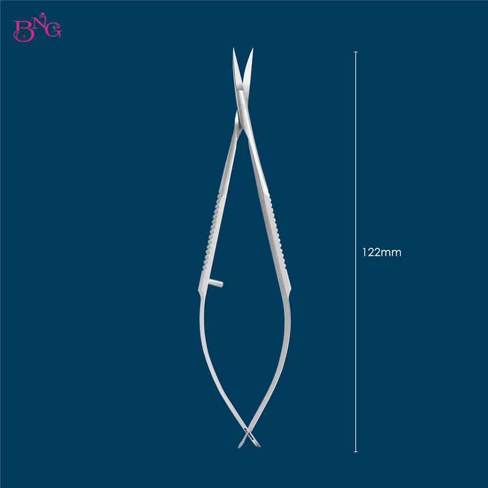 Stainless Steel Eyebrow Makeup Scissor Trimmer Special Bending Scissors Make Up Beauty Tool Straight Curved Cuticle Remove 5