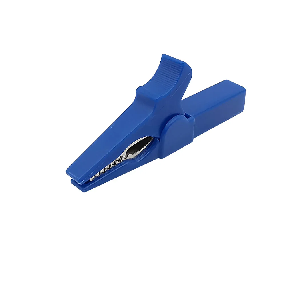 6Pcs Alligator Clips 55mm Battery Test Crocodile Clamp Connector For Banana Plug 4mm Multimeter Pen Cable Probes alligator clips test clip