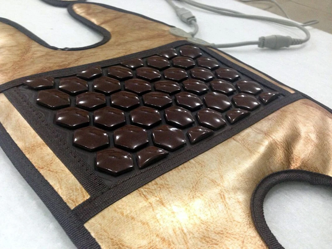 Germaaniumi soojendus Põlve infrapuna Füüsiline Jade Stone Toma Tervis Jalakaitse Magnetteraapia_voghion.com