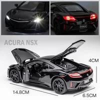 New 1:32 Acura NSX Alloy Sports Car Model Diecast & Toy Vehicles Metal Super Car Model Simulation Sound Light Toy Gift 2