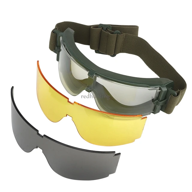 Goggles Green set