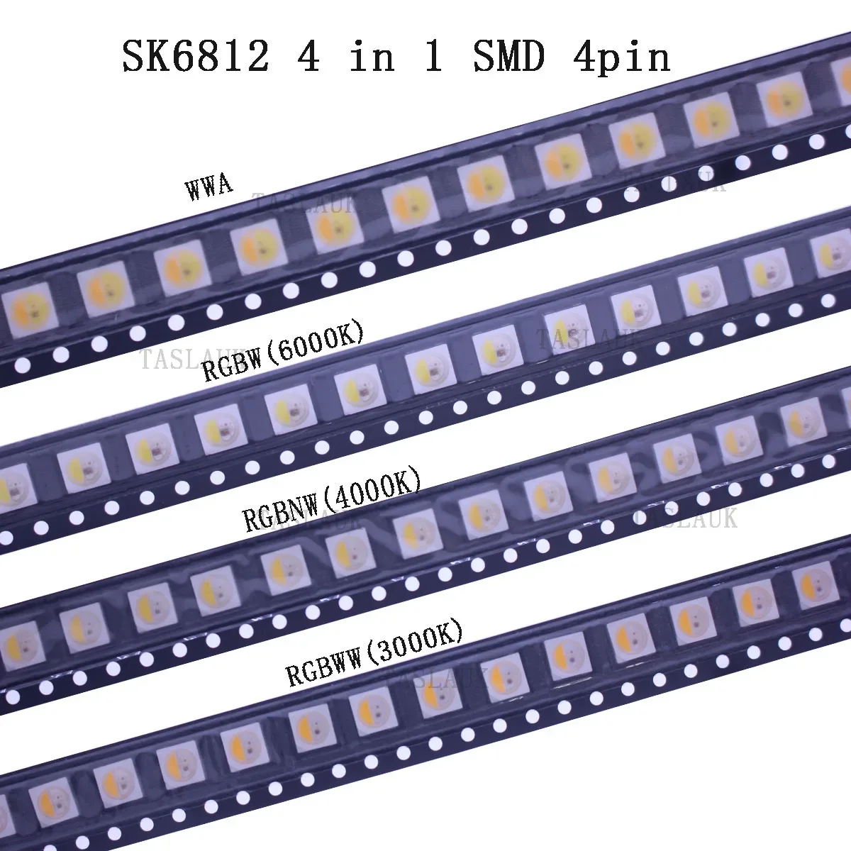 WS2812B SK6812 светодиодный Chip 5050 3535 RGB RGBW RGBNW RGBWW WWA 4000 2 в 1 4 в 1 индивидуально адресуемый пиксельный чип DC5V