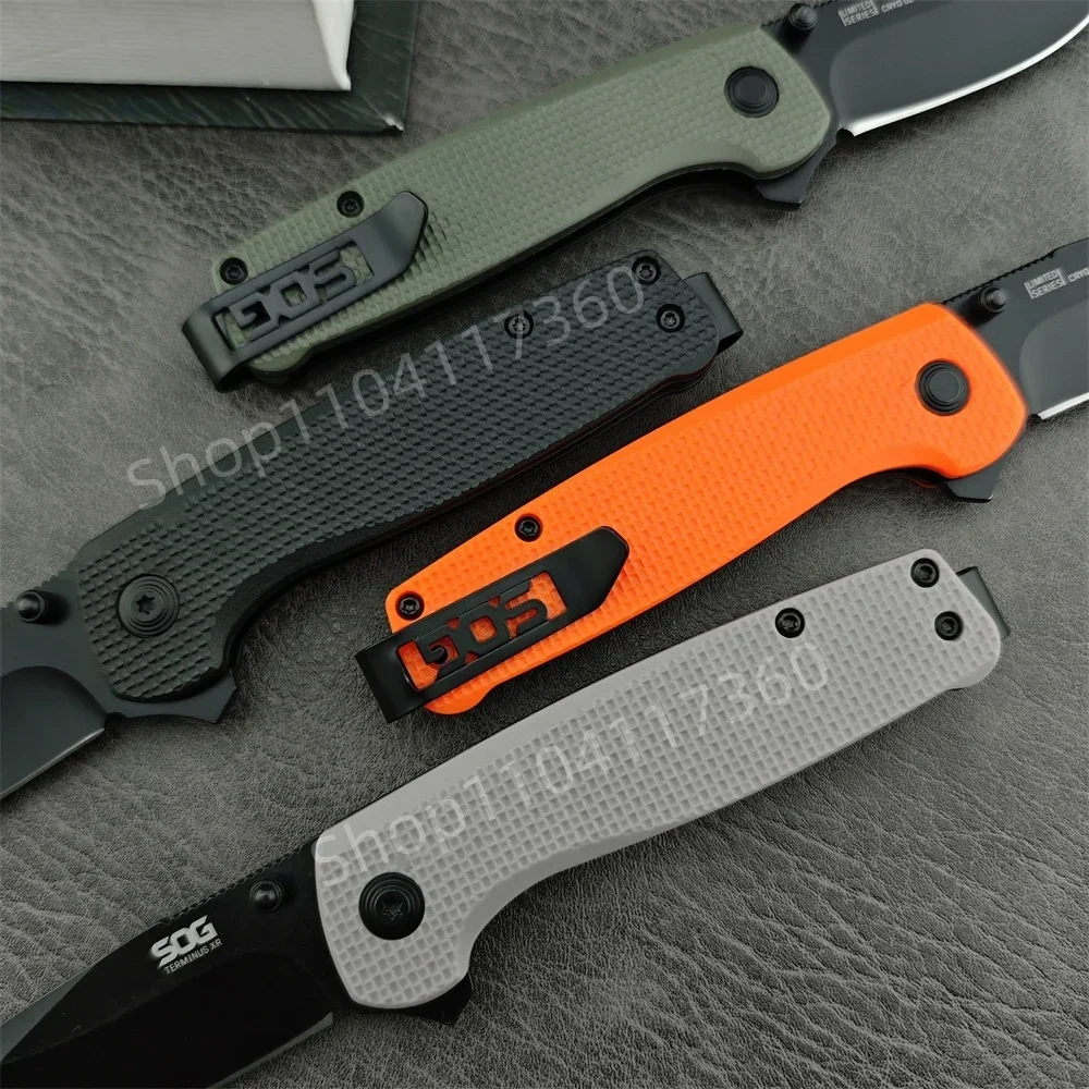 D2 TERMUNUS XR Multifunctional Folding Knife Nylon Fiber Handle High Quality Outdoor EDC Camping Hiking Hunting Tools 3