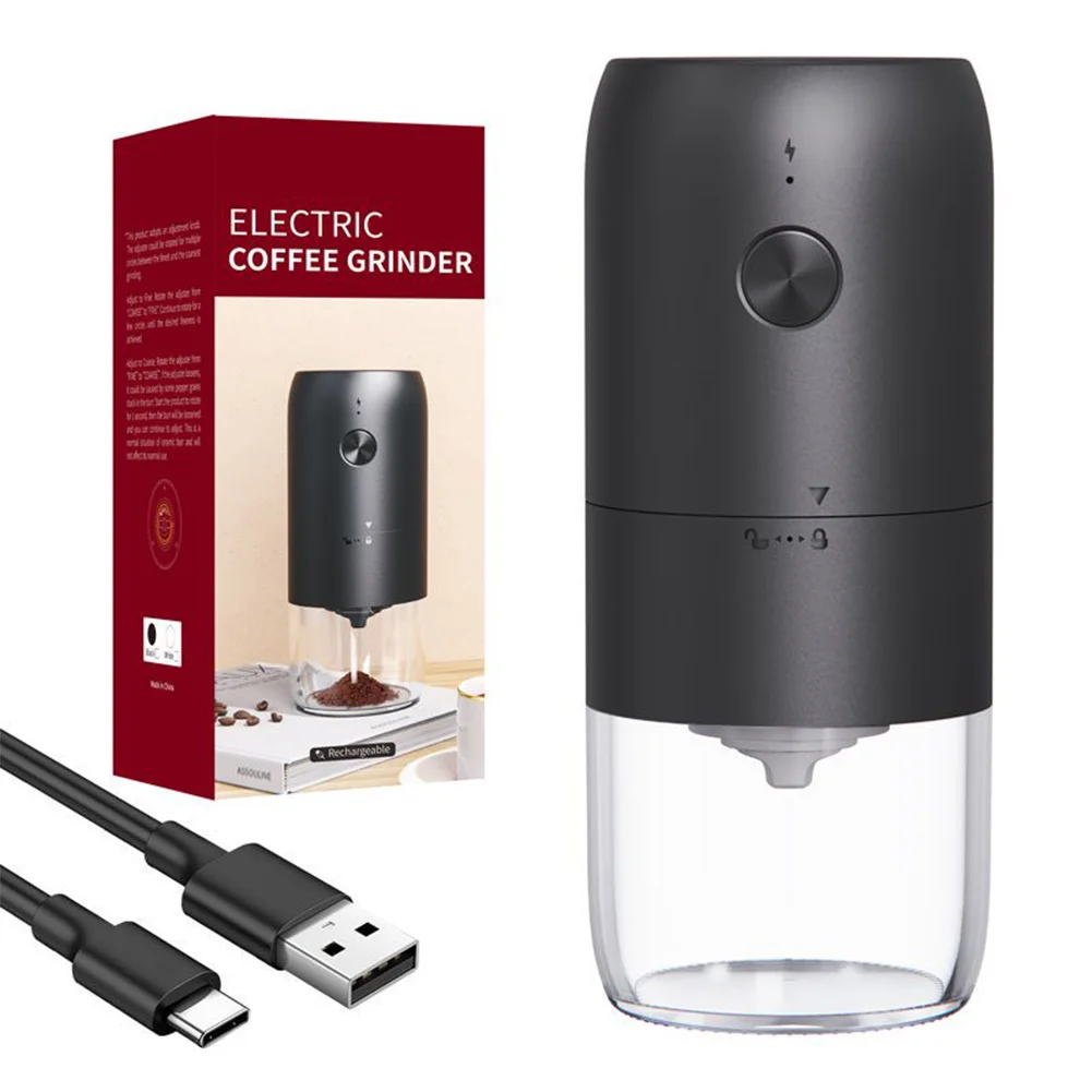 

Electric Coffee Grinder Portable Rechargeable Ceramic Grinding Core Coffee Bean Grinder For Home Travel Wholesale