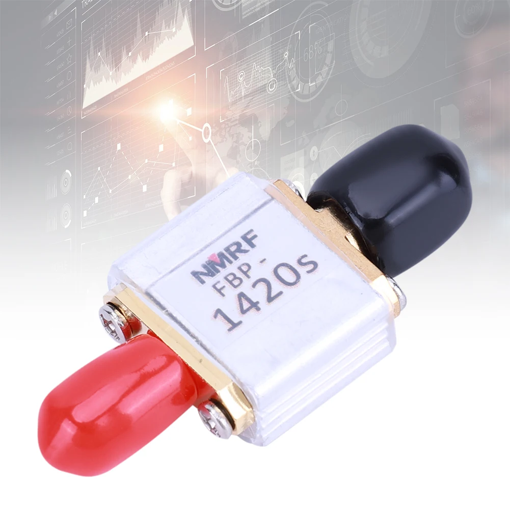 1420MHz 대역 통과 필터 보드, SAW 대역 통과 필터, SMA 인터페이스 포함, 80MHz 대역폭, 50 Ohms 1dB 대역폭, 라디오 천문학용