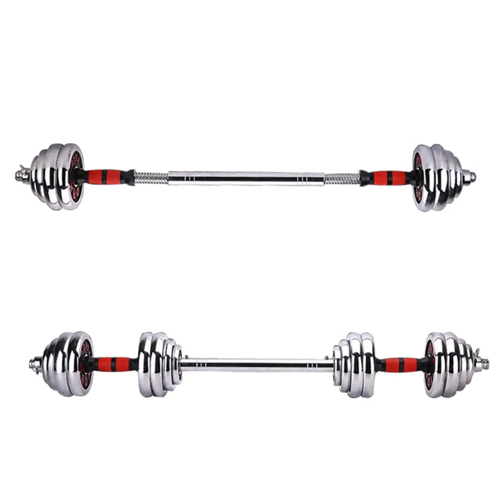 Dumbbell Connecting Rod Barbell Build Extension Bar Weight Light Connector Bar Weightlifting Equipment Accessories- Six Sizes