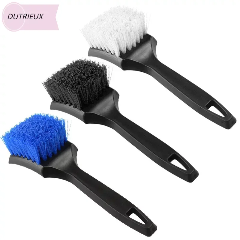 

Auto Tire Brush Wheel Hub Cleaning Brushes Car Wash Detailing Wheels Cleaning Brush Microfiber Wheel Rim Brush Washing Tool