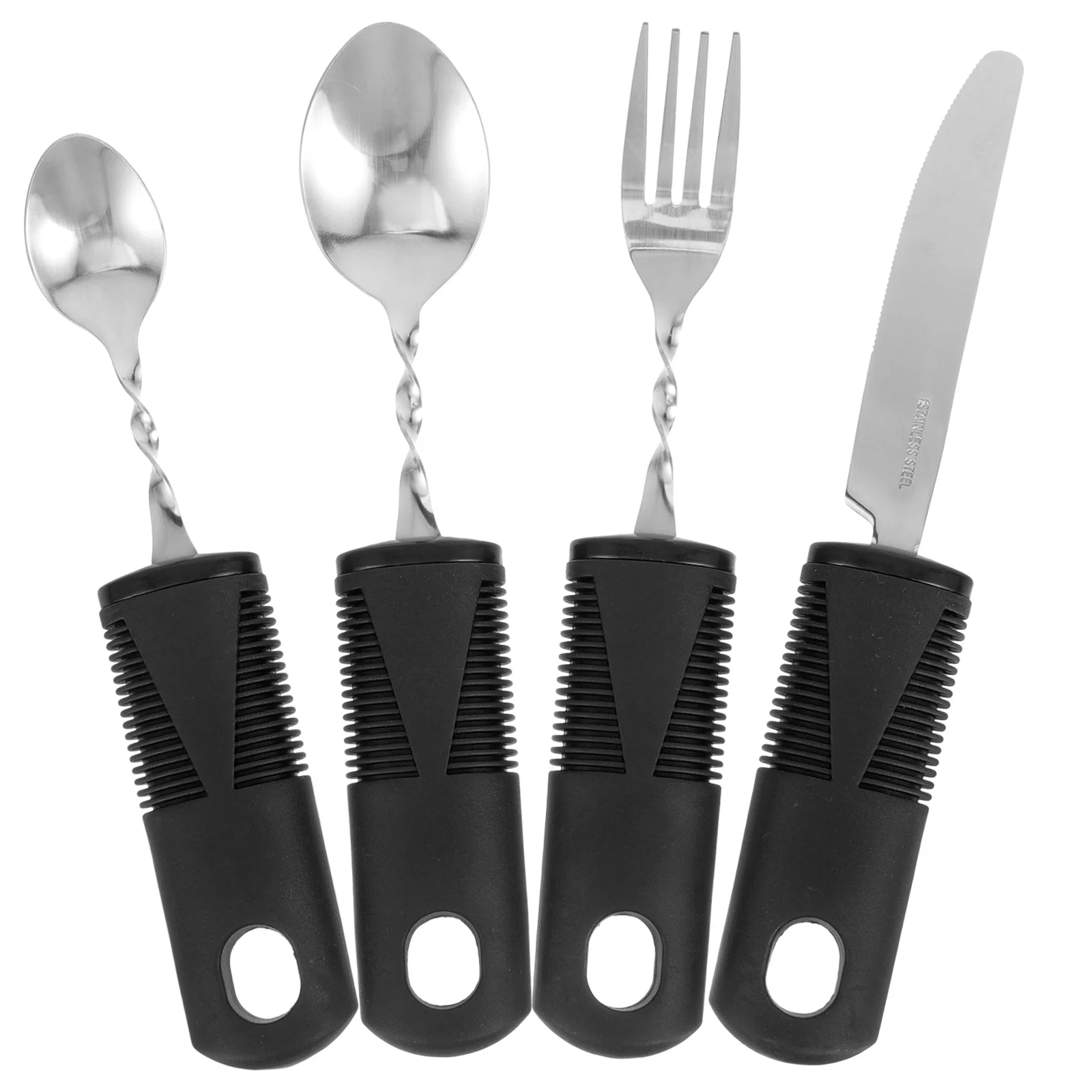 Cutlery Set Western Style Cutlery Set Picnic Cutlery Set Stainless Steel Cutlery Set Picnic Tableware Camping Cutlery Set Disabled Cutlery Weighted Feeding Utensils