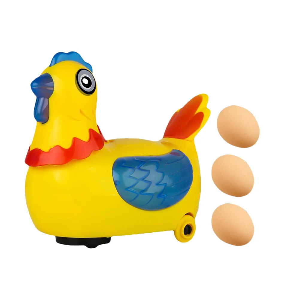 

Childrens Toys Hen Laying Eggs Plastic Electric Musical Funny Chicken Kids Singing Educational Plaything Baby