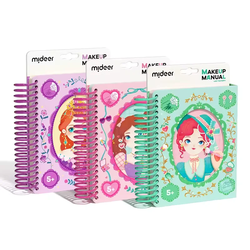 Детская Наклейка Mideer для смены костюма принцессы, книжка для маленьких девочек, наклейки для смены одежды с мультяшным рисунком Детская Наклейка Mideer для смены костюма принцессы, книжка для маленьких девочек, наклейки для смены одежды с мультяшным рисунком