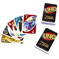 Mattel Games UNO The Legend of Zelda Card Game for Family Night Special Rule contain storage Bag travel game toy 2