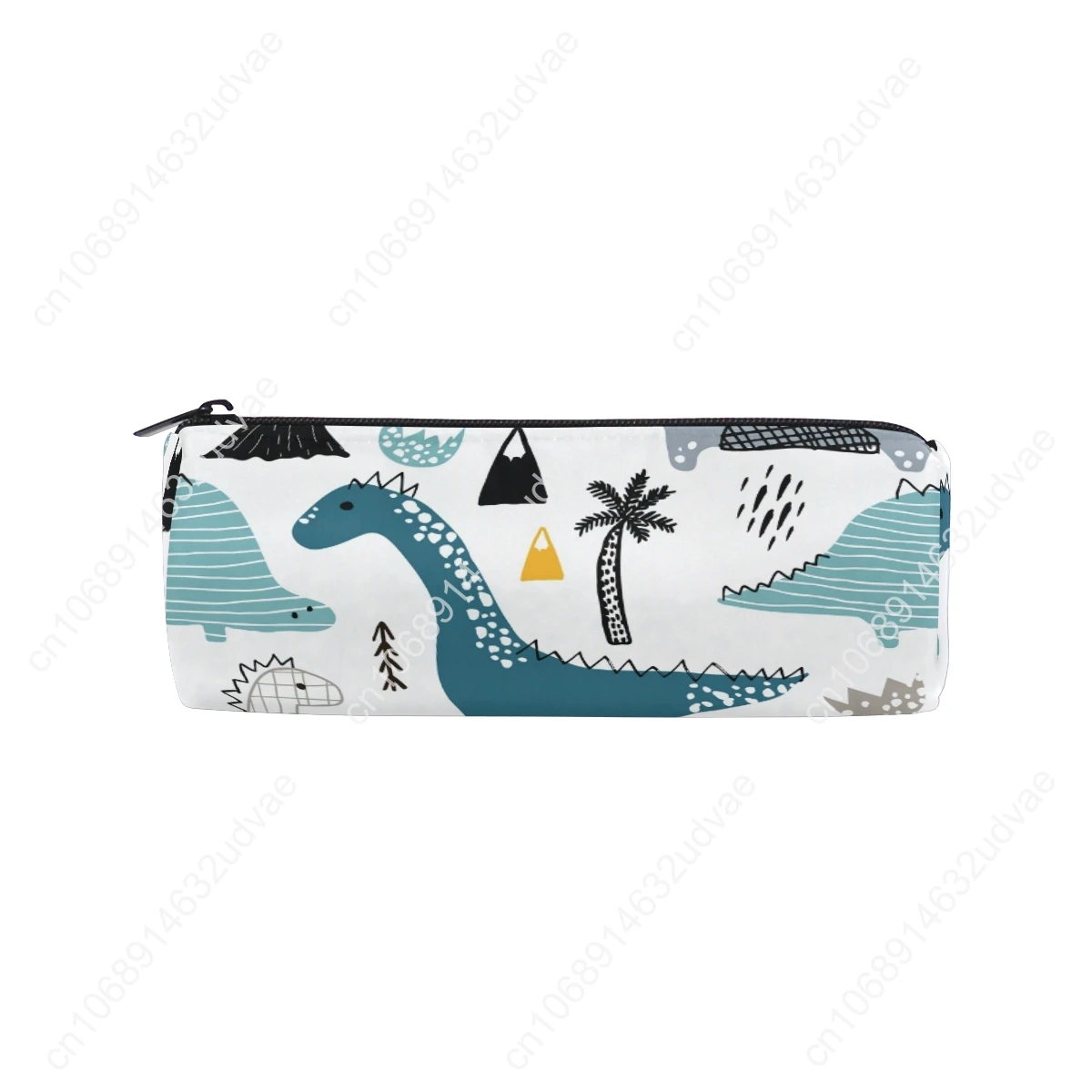 Cute Pencil Bag Case Dinosaur Pattern Leather Pen Bag Pencil Box Pencil Case Stationery Pouch Office School Supply