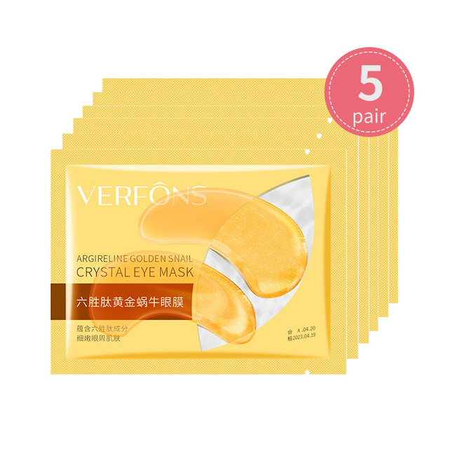 Crystal Collagen Anti-Wrinkle Eye Mask Anti Aging Moisturizing Eye Care Gel Eye Patches Anti Eye Bags Dark Circle