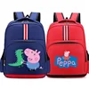 Peppa Pigs Schoolbag Print Backpack for Boys Girls Large Capacity Backpacks for Primary School Students Bag Birthday Gift 1
