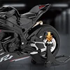 1:12 S1000RR HP4 Race Alloy Top luxury Sports Motorcycle Model Diecast Metal Road Racing Motorcycle Model Sound Light Kids Gifts 4
