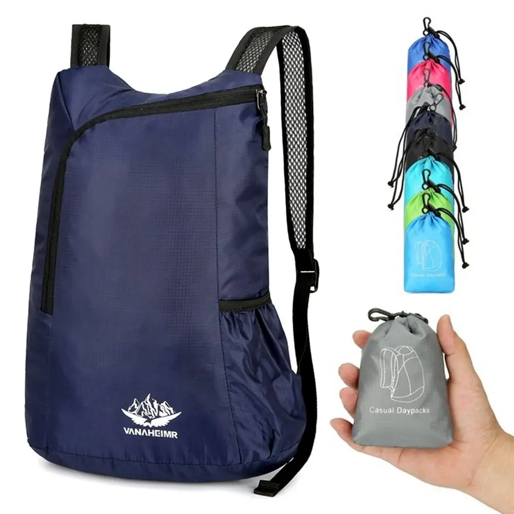 

Knapsack Camping Travel Bag Riding Packable Outdoor Backpack Lightweight Shoulders Bag Foldable Backpack Hiking Daypack
