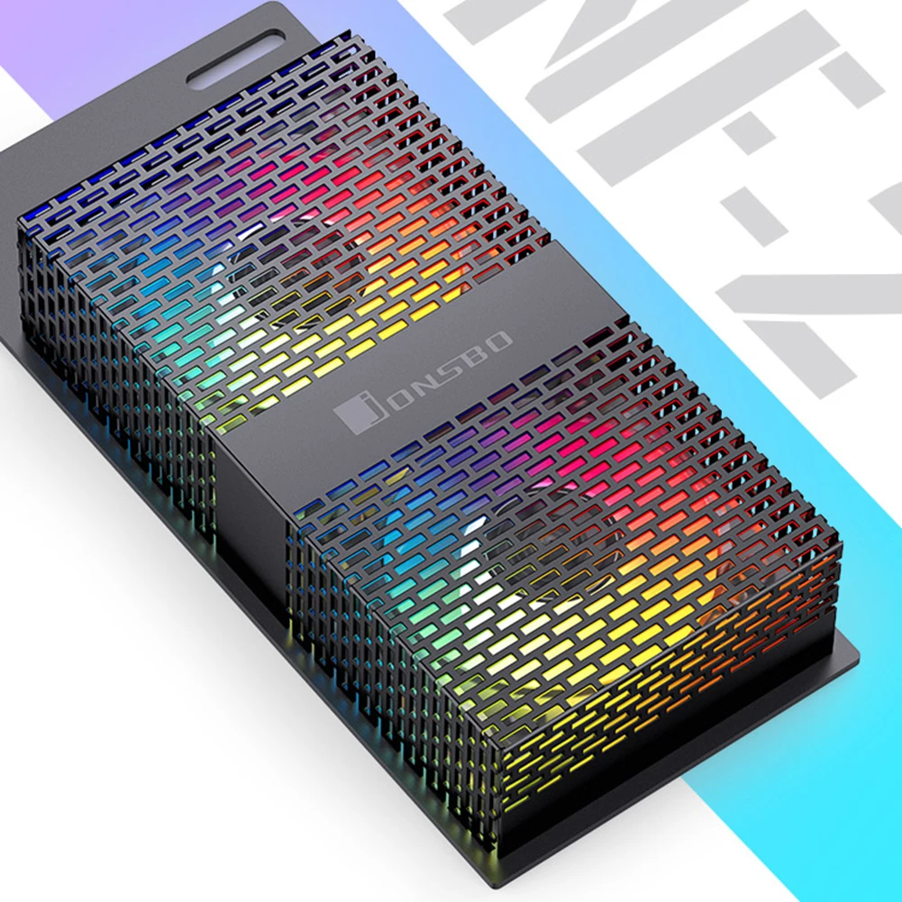 JONSBO NF-2 Memory Heat Sink Dual 5020 Fan DDR4 DDR5 5V