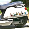 One Piece Anime Car Stickers Cartoon Luffy Joe Bassolo Back Car Rear Window Scratch Stickers Reflective Waterproof Stickers 4
