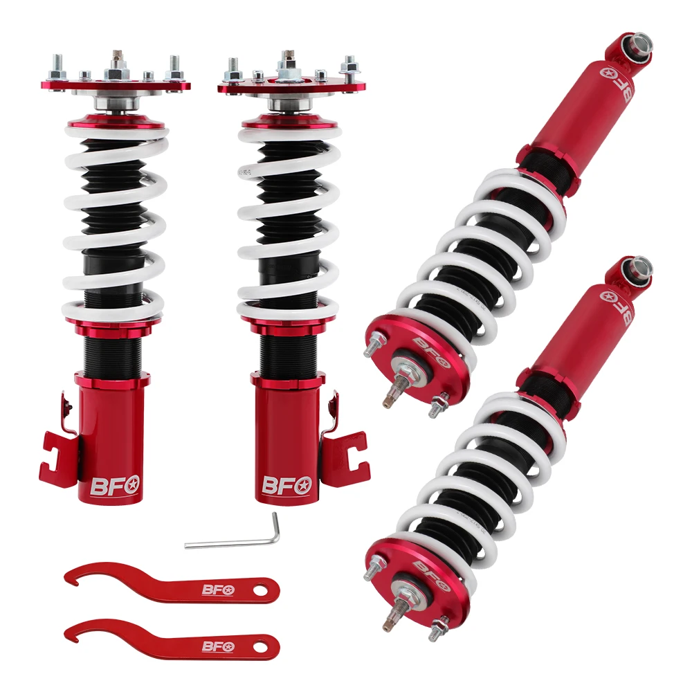 Bfo Coilovers Kit Di Abbassamento Della Sospensione Dell'Ammortizzatore A 24 Vie Per Nissan 240Sx S13 89-94 Ammortizzatori Regolabili Coilovers