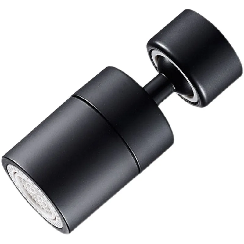 Enhanced Kitchen Faucet Spray Head with Adjustable 360° Rotating Aerator, Dual-Mode Functionality, and Splashback Filter