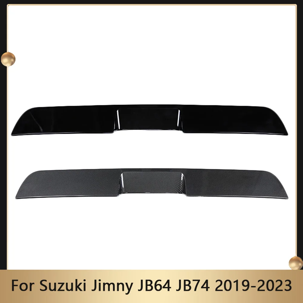 

Car Rear Wing Rear Roof Spoiler For Suzuki Jimny JB64 JB74 2019-2023 High Quality ABS Rear Wing Trunk Lip Tail Spoiler