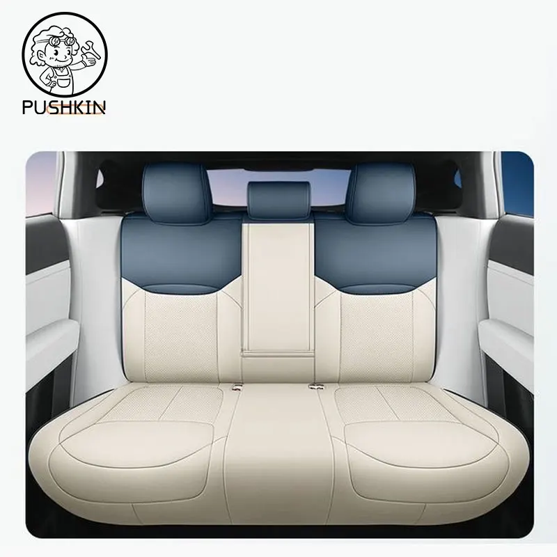 Car Accessories Seat Covers Full Set 5 Seats Leather For New Xpeng G6
