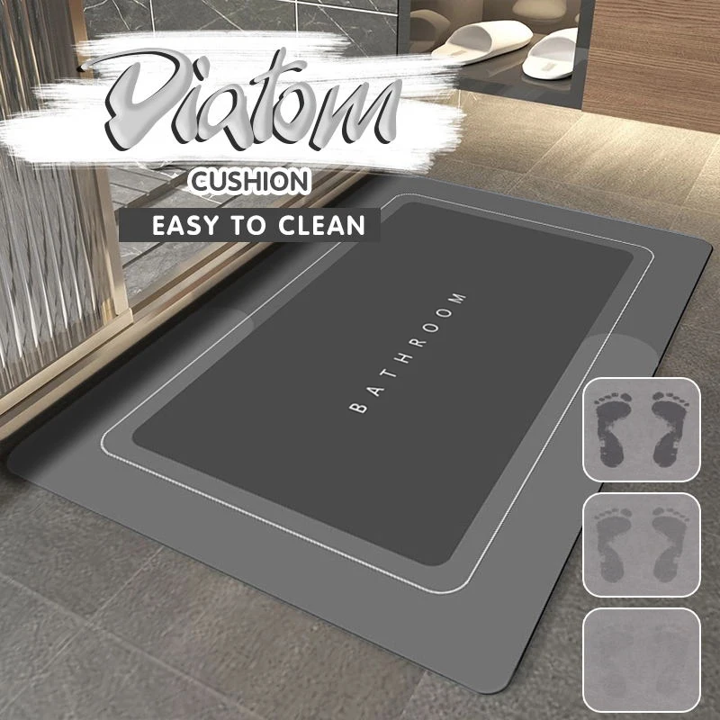 Napa Skin Bath Mat Super Absorbent Bathroom Rugs Nonslip Napa Skin