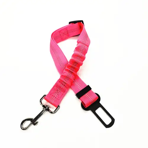 Adjustable Dog Car Seat Belt Harness for Dogs Nylon Reflective Cushioning Elasticity Car Travel Dog Accessories for Dogs - Image 24