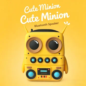 Bluetooth Speaker, Cute ET Minion, Waterproof Speaker, 1