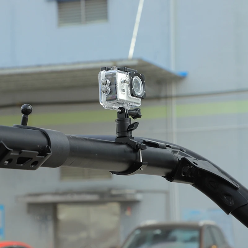UTV ATV RZR 액션 카메라 마운트 거치대, 360 도 회전 카메라 마운트 액세서리, 폴라리스 RZR 프로 XP 2021 2022