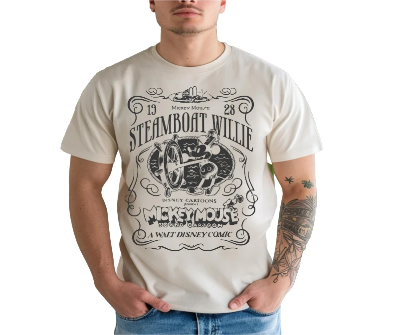 Mickey Mouse Steamboat Willie Shirt, Disney Cruise Sweatshirt, Classic Mickey T-Shirt