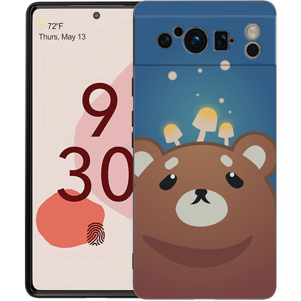 Honkai Star Rail Game-Inspired Black Soft TPU Phone Case