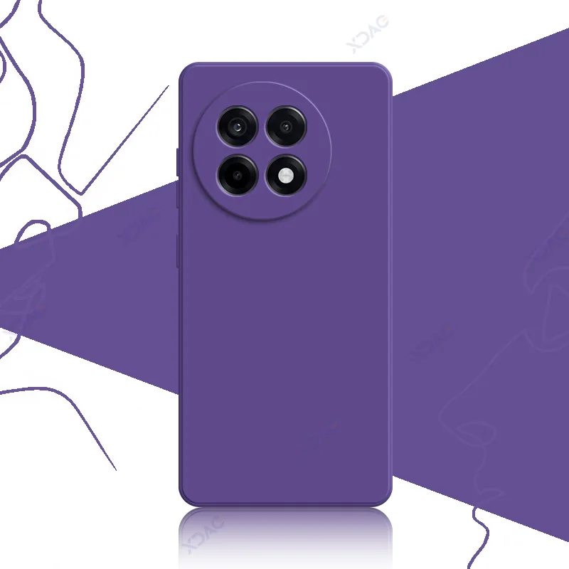 Enhanced Luxury Dual Layer Liquid Silicone Phone Case with 360-Degree Protection