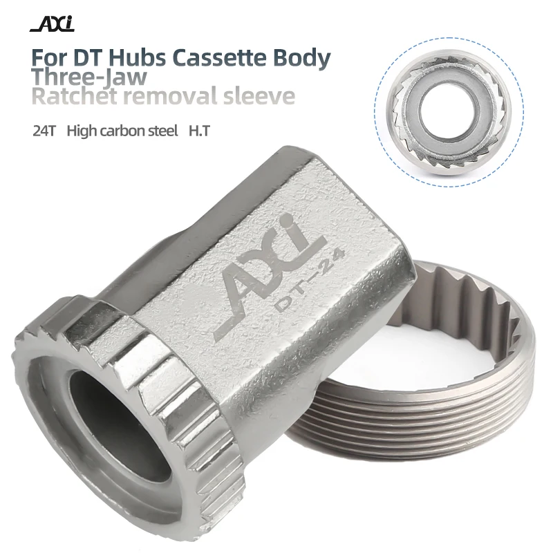 AXI Bike Rear Hub Three Pawl Lock Ring Nut Removal Installation Tool 3 Pawl 24T Remover Bicycle Repair Tools For DT SWISS DT370